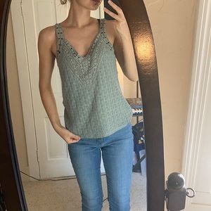 Maurices dark green blouse knittted top size M